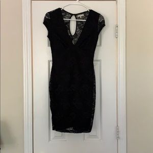 Lace little black dress
